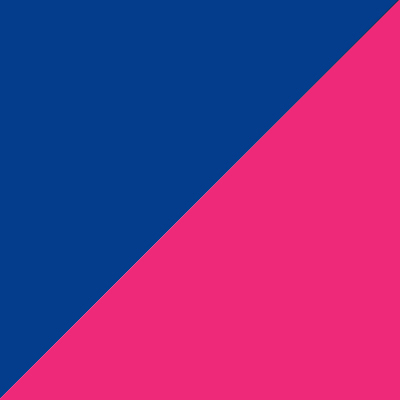 Blauw / roze