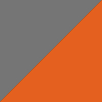 Grijs / oranje