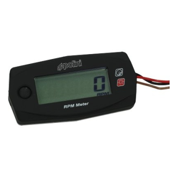 Toerenteller Polini LCD + Achtergrond verlichting (POL-171.1002)