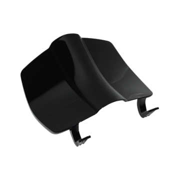 Beenschilddeksel Vespa Primavera zwart 98/A (PIA-67361800XN2)