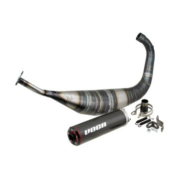 Uitlaat Voca Racing 70 / 80cc Carbon Minarelli AM6 (VCR-RD30188.01)