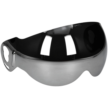 Roof vizier Boxxer/Roadster iridium zilver