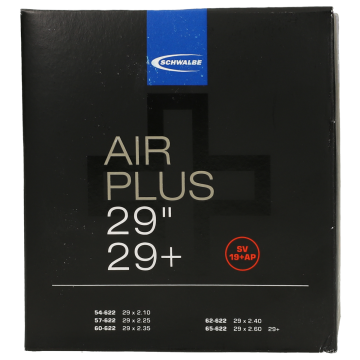 Schwalbe - Binnenband  SV19+AP Air Plus 29 inch / 54/65-622 40mm ventiel