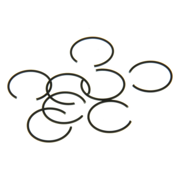 Pistonpen circlip / borgveer Piaggio 125 - 180cc 2 Takt origineel (Per stuk)