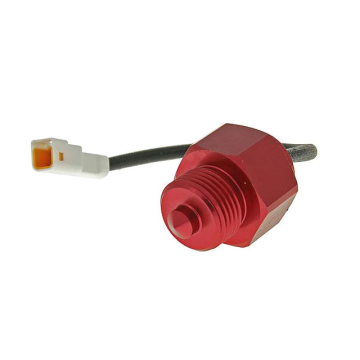 Temperatuursensor Koso - Witte stekker - 0-250 Graden - M14x1.25 - O.a.: Peugeot (KO-BF140000)