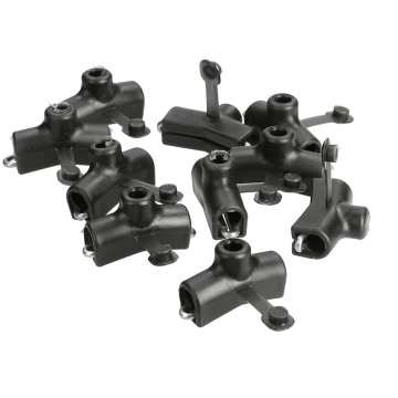 DMP - Kabel smeernippel  zwart  (10 stuks)