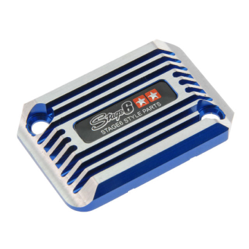 Rempot deksel Stage6 - Cooling Style - Yamaha Aerox - Blauw (S6-SSP101-2BZ/BL)