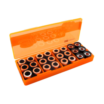 Rollen afstelset Stage6 15x12mm - alle gewichten