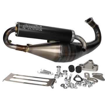 Polini -  70cc Evolution 11 uitlaat voor Piaggio 50cc 2 takt