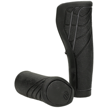 Herrmans - Handvatset Herrmans Line DD36 125/90 mm grijs/zwart