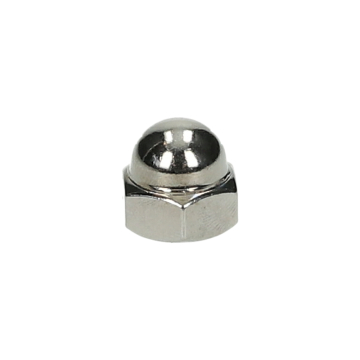 Schokbreker moer chroom 10mm voor Yamaha FS1