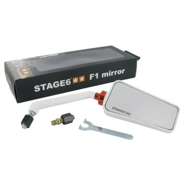 Spiegel Stage6 F1 wit glans rechts