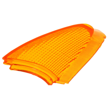 Knipperlichtglas DMP - Peugeot Buxy / Speedake / Zenith - Oranje - Linksachter (DMP-61304)