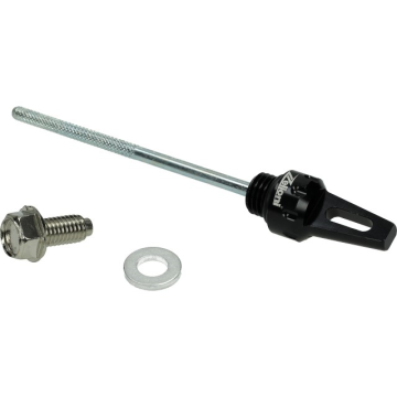 Carter olieplug Zelioni Zwart CNC Vespa (ZEL-DPG001B)