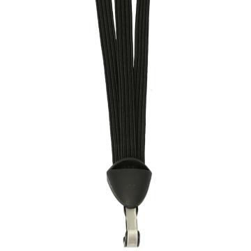 Gazelle - Snelbinder Gazelle met RVS haak zwart