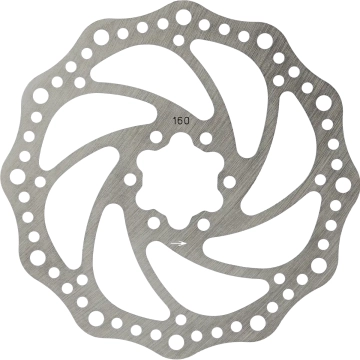 Remschijf 160mm incl boutjes voor o.a Ouxi V8 en V20 Fatbike