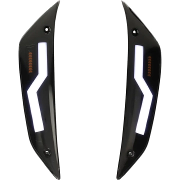 Knipperlichten LED Tube Power1 Evo-1  voorkant Piaggio Zip smoke