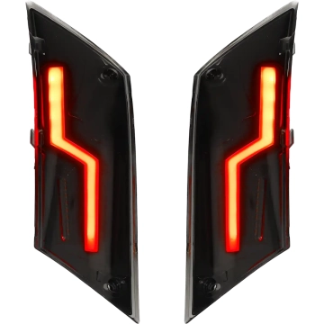 Knipperlichten LED Tube Power1 Evo-1 achterkant Piaggio Zip smoke