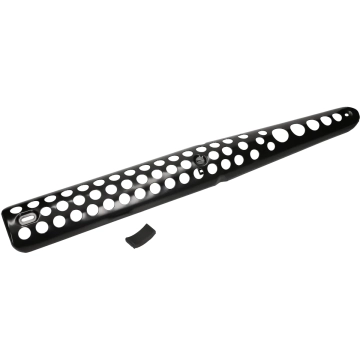 Zwart hitteschild voor uitlaat Simson S51, S70, S53, S83 Enduro