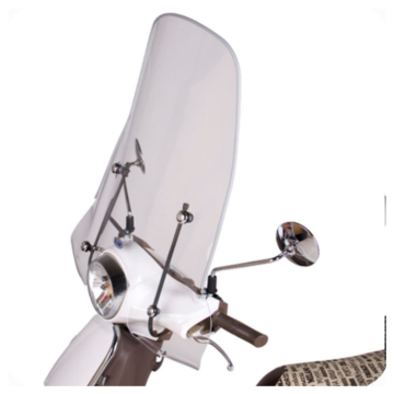 Windscherm Sym Fiddle II hoog 56cm origineel (SYM-SY530-ALA-00L)