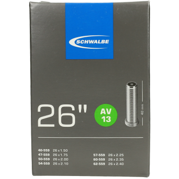 Binnenband Schwalbe AV13 26" / 40/62-559 - 40mm ventiel