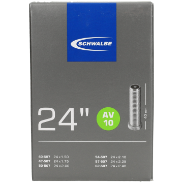 Binnenband Schwalbe AV10 24" / 40/62-507 - 40mm ventiel