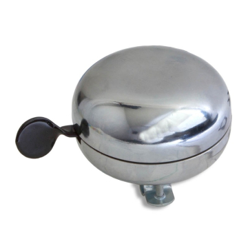 LYNX Fietsbel ding dong groot zilver 