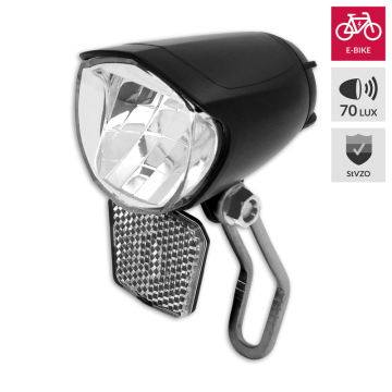 LYNX Koplamp e-bike max 70 lux