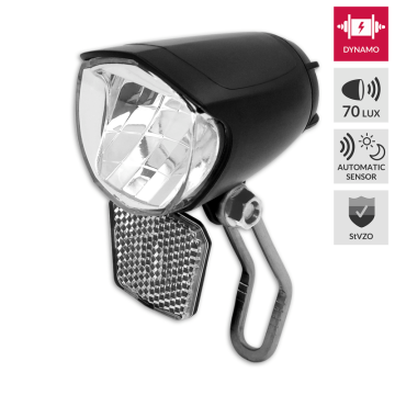 LYNX Koplamp E-bike 30 lux 