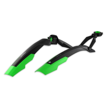 Simple Spadbordenset adhd long 27.5/29 inch zwart/groen 