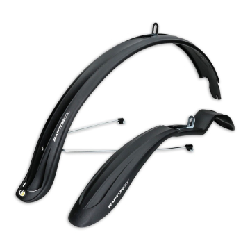 Simpla Spatbordenset raptor long stays 26/28 inch zwart 