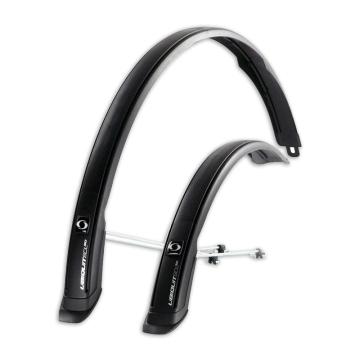 Simpla Spatbordenset ubiquit 50 long 28 inch zwart