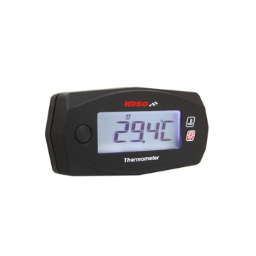 Temperatuurmeter Koso met witte achtergrondverlichting (0-250°) (KO-BA033020)