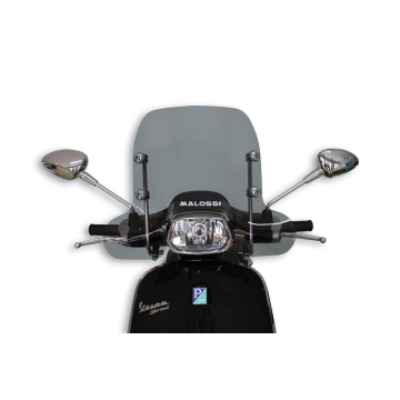 Windscherm Malossi light smoke voor Vespa Sprint