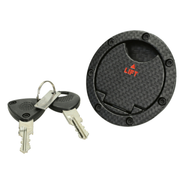 Tun’R tankdop voor MBK Nitro, Yamaha Aerox mat carbon