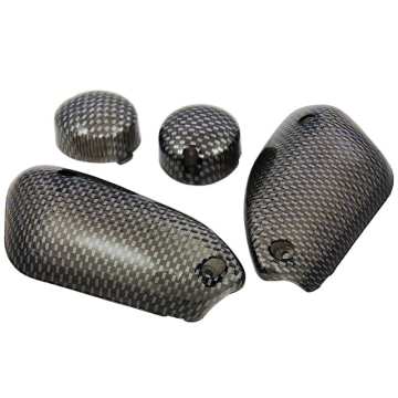 Knipperlicht glasset DMP - Yamaha Aerox vanaf 2002 - Carbon (DMP-24794)