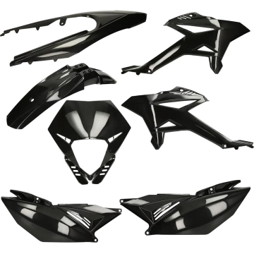 Kappenset Tun'R voor Beta RR 50 zwart (vanaf bouwjaar 2012)