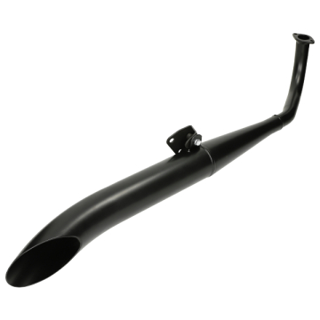 Jamarcol - Uitlaat  sidepipe zwart 28mm voor  A35