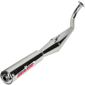 Uitlaat Tecno Bos Fuego 28mm Tomos A3/A35 chroom