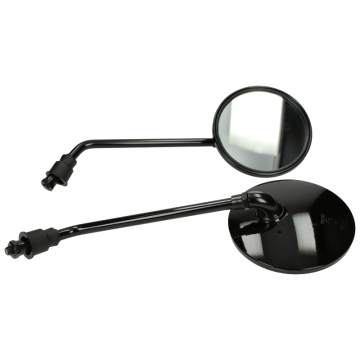 Mezoly Spiegelset glans zwart voor AGM VX50, BTC Riva