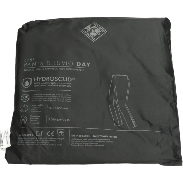 Regenbroek Tucano 575P Diluvio Day zwart XL