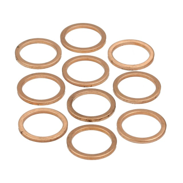 Koperenring 16x20mm 10 stuks (MOK-10158)
