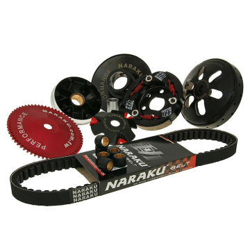 Overbrengingset Naraku Sport V2 Compleet GY6 50cc 4 Takt (12" Wielen) (NK-KIT.A.139QMB.729)