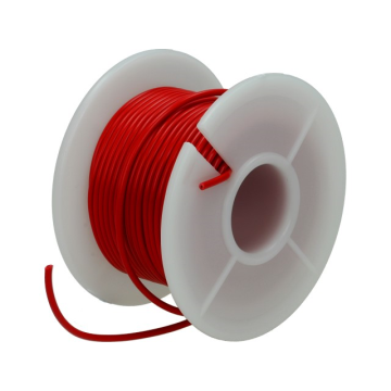 Montagesnoer / Lichtsnoer  0.75 mm²  Rood 25 Meter (UNI-496248)