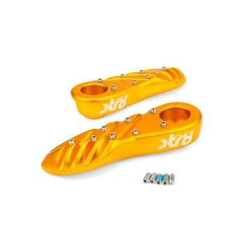 STR8 - Voetsteunen  MBK Booster / Yamaha Bws goud (vanaf 2004)