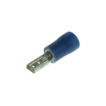 Vlakstekkerhuls - Blauw - 2,8 x 0,5 mm - A-kwaliteit (UNI-DG152000)