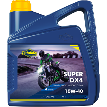 Putoline Super DX4 10W40 olie 4T 4 liter