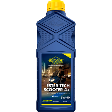 Putoline olie Ester Tech Scooter 5W40 4T 1 liter