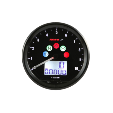 Teller Koso multifunctioneel 64mm zwart (KO-BA058100)