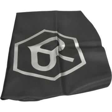 Buddydek met logo Piaggio Zip SP2000 zwart/grijs